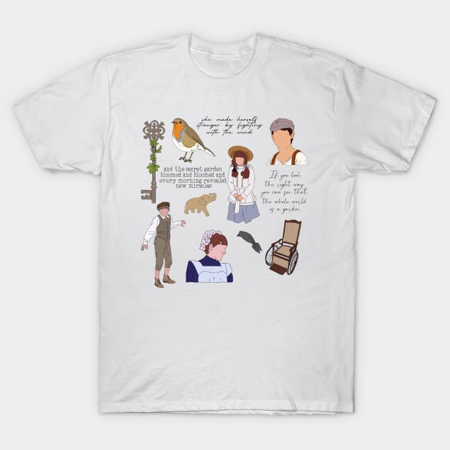 The Secret Garden T-Shirt by CreatingChaos